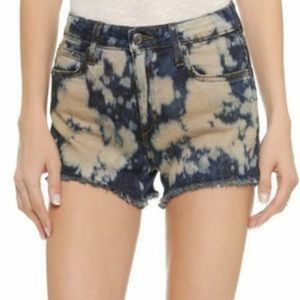 Joe's Tie Dyed High Rise Shorts